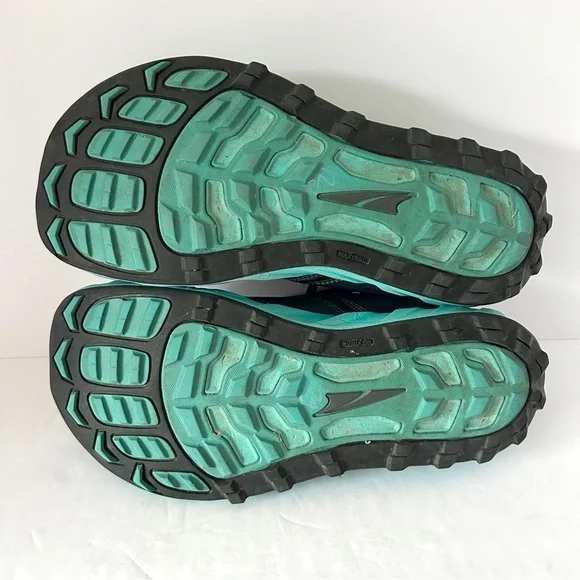 Altra Superior 5 Trail Running Shoes Zero Drop Womens 8.5 Gray Green AL0A5483202 - Picture 9 of 13